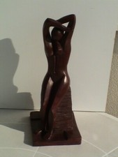 Sculpture abstrait argile 