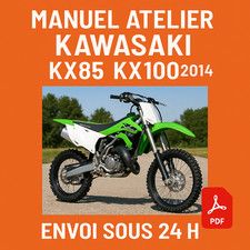 Manuel Atelier Kawasaki KX85