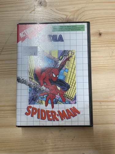 Spider man sega master - sega,