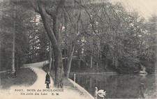 Bois de Boulogne coin du lac. 35022
