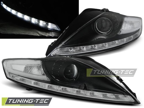 Feux avant led noir - feux,