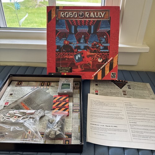 Robo rally 1995 complete - robo,