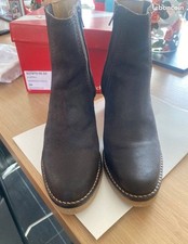 boots kickers modèle marron