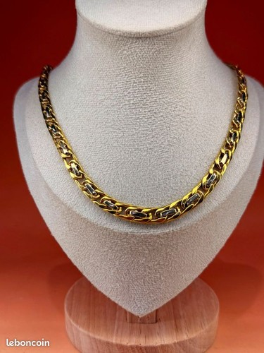 Collier jaune 750 - or, (