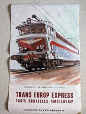 Affiche - Trans Europ Express