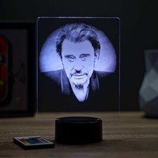 Lampe illusion 3D portrait