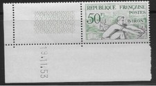 1953 coin daté jeux olympique aviron  N° 965  Neuf **