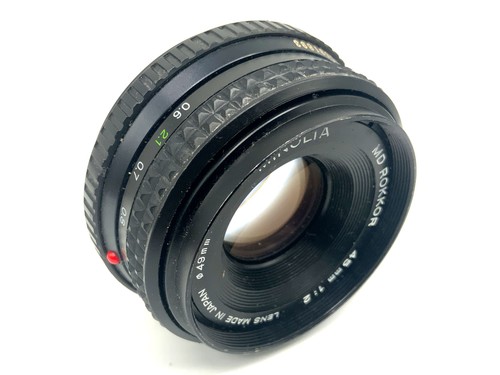 Minolta rokkor 45mm - md, f/2