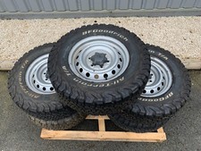 Lot 5x Jantes 16x7J + Pneus 255/70R16 BF GOODRICH All Terrain T/A - FORD RANGER