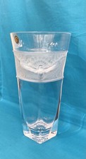GRAND vase en cristal signé
