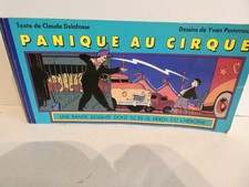 livre BD « Panique au cirque » Claude Delafosse 1989