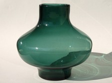 Grand vase en verre soufflé