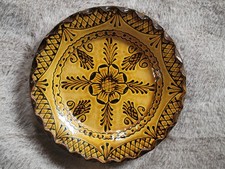 ASSIETTE DÉCORATIVE TERRE