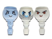 PLAYMOBIL x3 TÊTES FANTÔMES