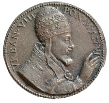 Médaille - ITALIE - VATICAN - URBAIN VIII 1629 en Bronze