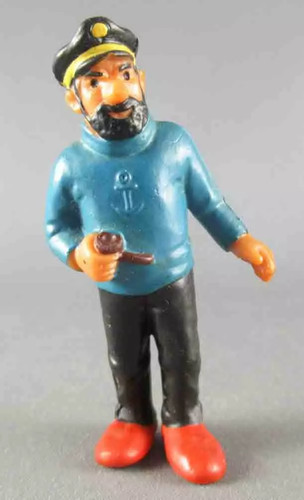 Tintin figurine pvc bully - tintin,