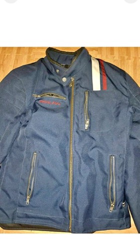 Blouson moto ségura navy - moto,