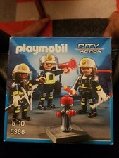 Playmobil 5366 Unité de Pompiers City Fire 2013 collector SCELLÉ 