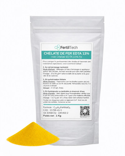 Chélate fer edta 1 kg - edta,