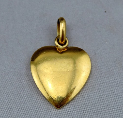 Vintage pendentif coeur - , en