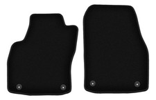 Tapis de sol avant en velours noir pour Opel Astra H 2003-2010 