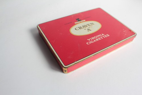 Boite cigarettes tôle cork - boite,