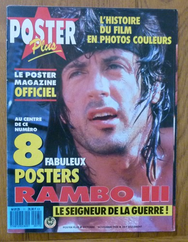 Magazine stallone poster plus - magazine,