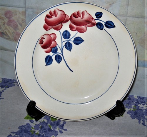 Assiette ancienne céramique - assiette,