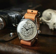 MARRIAGE WATCH 1980s skull