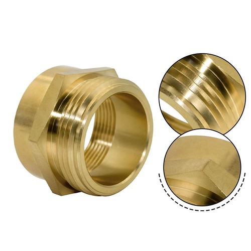 Adaptateur tuyau laiton 2 - laiton, 1-1/2