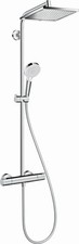 Colonne de douche 240 1jet EcoSmart avec mitigeur thermostatique - HANSGROHE -