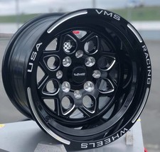 VMS Racing Jante Milled Noir