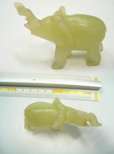 éléphant jade naturel - naturel,