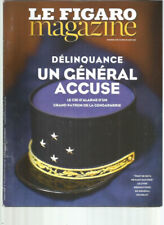 FIGARO MAGAZINE - DELINQUANCE UN GENERAL ACCUSE / CORNES D'OR RHINOCEROS
