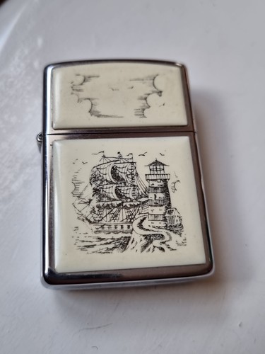Zippo scrimshaw 1988 - zippo, bon