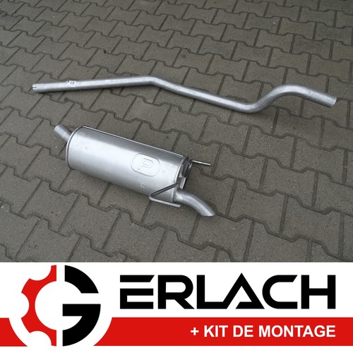 Echappement silencieux pour