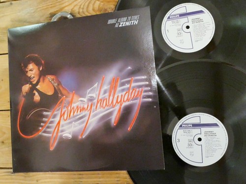 Johnny hallyday zenith 2lp - hallyday,