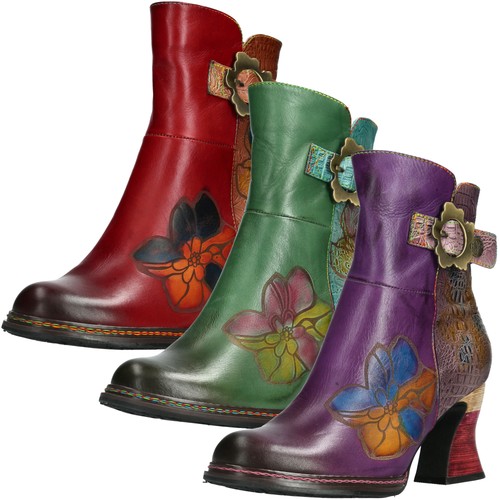 Laura vita femme bottines cuir - bottines,