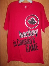 Hockey is Canada's Game red S