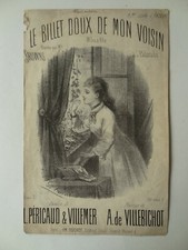 Partition Le billet doux de