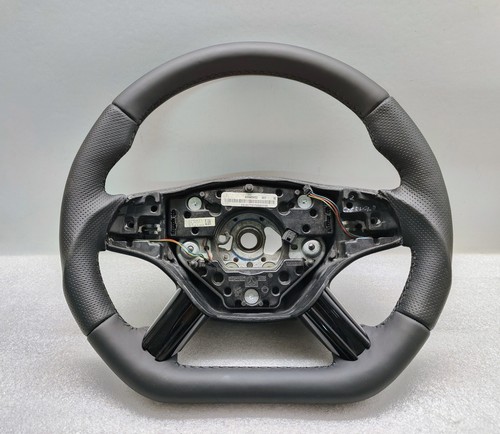 Volant sport plat cuir - en,