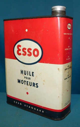 Ancien bidon huile vide - ancien,