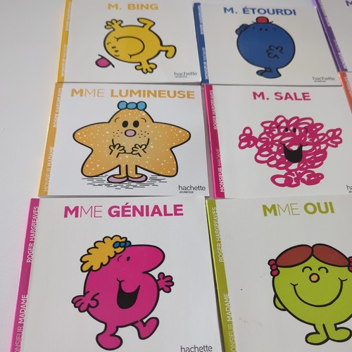 Livres monsieur madame - monsieur,