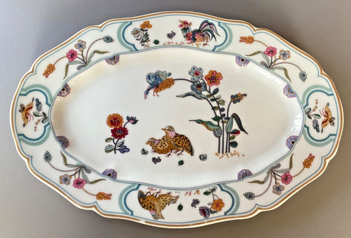Petit plat ovale porcelaine - petit,