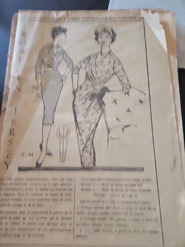 Ancien patron couture femme - ancien,