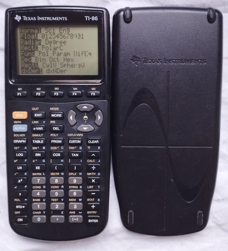 Texas instruments 86 - instruments, ti-86