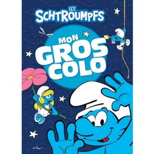 Livre de coloriage Les Schtroumpfs, Mon gros colo (20,5x28,5cm)