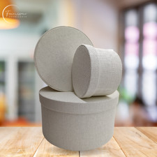 boîtes à chapeau tissées