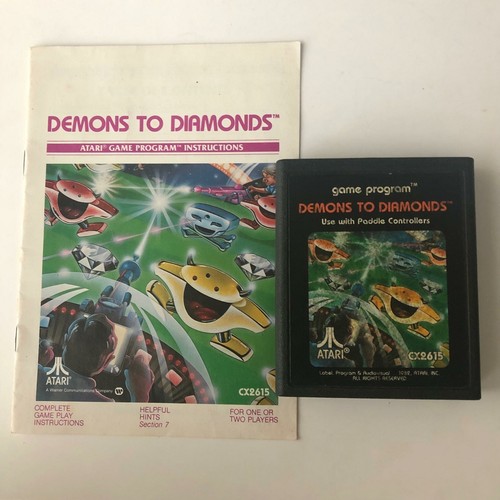 Demons diamonds atari - to, 2600