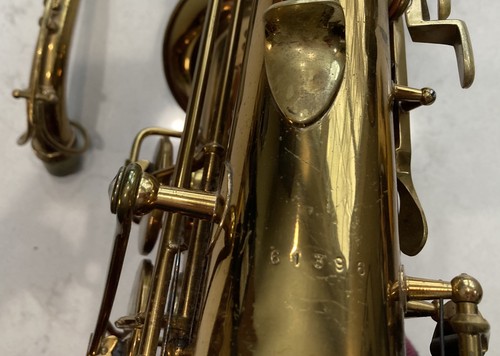 Engraved vintage alto - vintage,